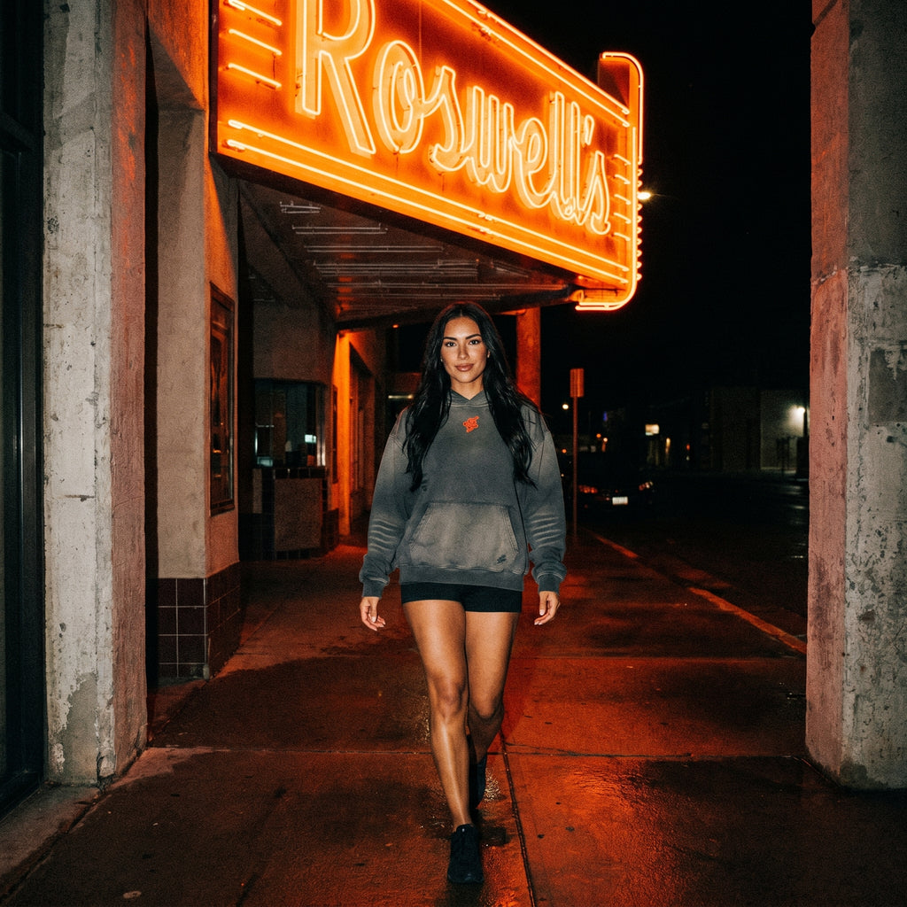 Athleisure,streetwear,roswell,UFO,clothing,Fashion,Retrofuturism,Scifi,sunfaded,apparel