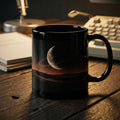 Desolate Horizon // Black Glossy Mug