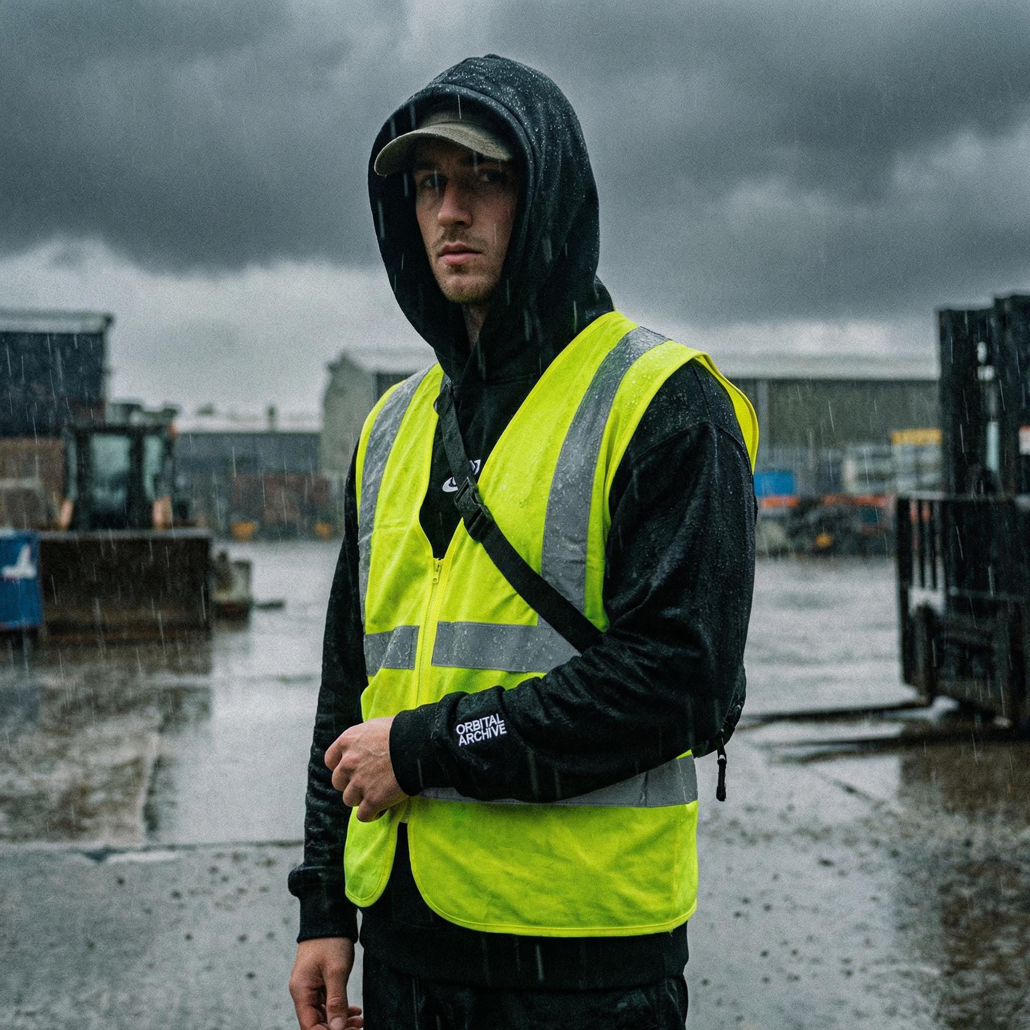 The Sentinel: Oversized Unisex Black Panther Hoodie – Streetwear Fit