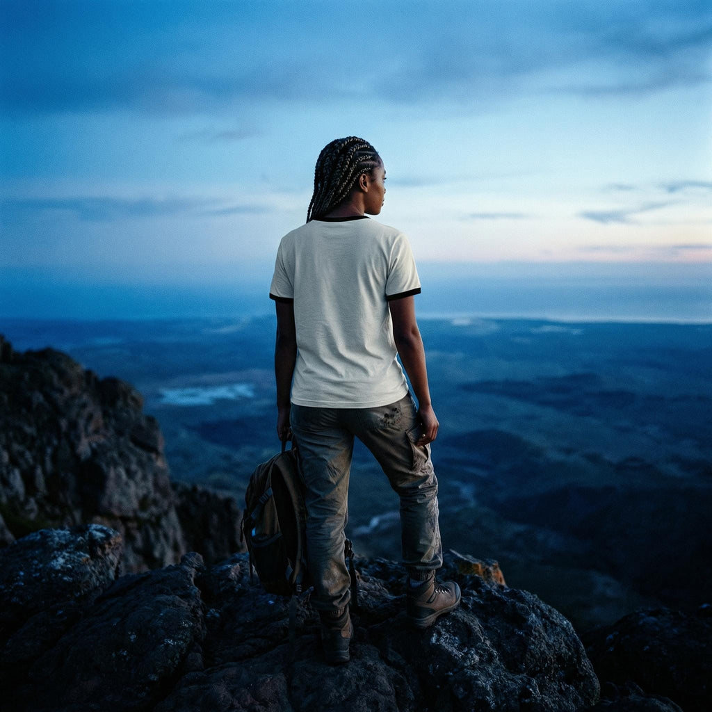 Artemis II Moon Mission Ringer Tee // Lunar Far Side Trajectory // 2026 NASA Orion Crewed Flight Souvenir // Retro 70s Style Space Shirt