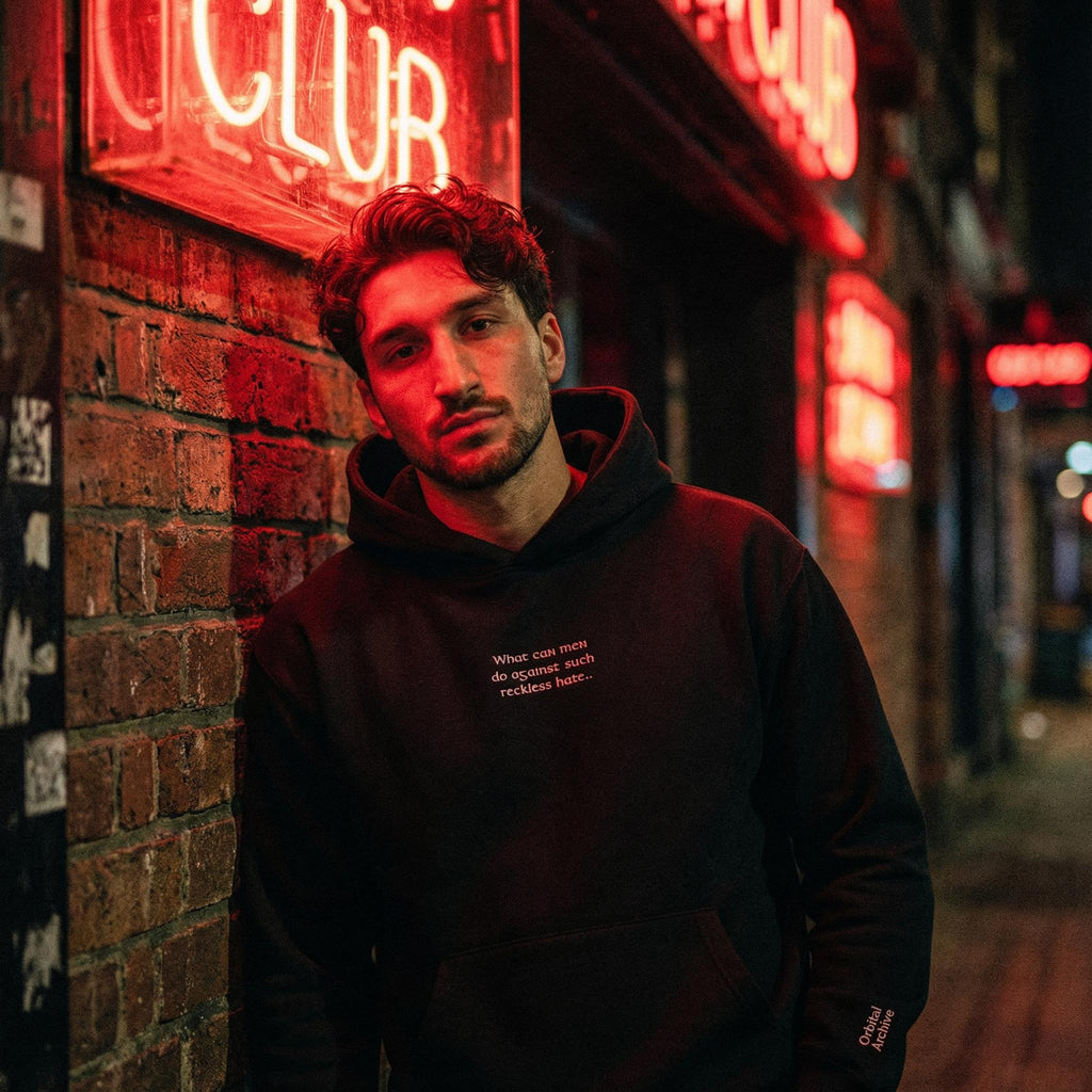 Lord of the Rings King Théoden Hoodie | Sci-fi Dark Fantasy Heavyweight Streetwear | Orbital Archive Oversized Unisex Hoodie