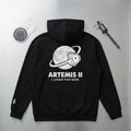 Artemis II Lunar Far Side Oversized Unisex Hoodie // NASA Moon Mission 2026 // Technical Streetwear Gorpcore Sweatshirt