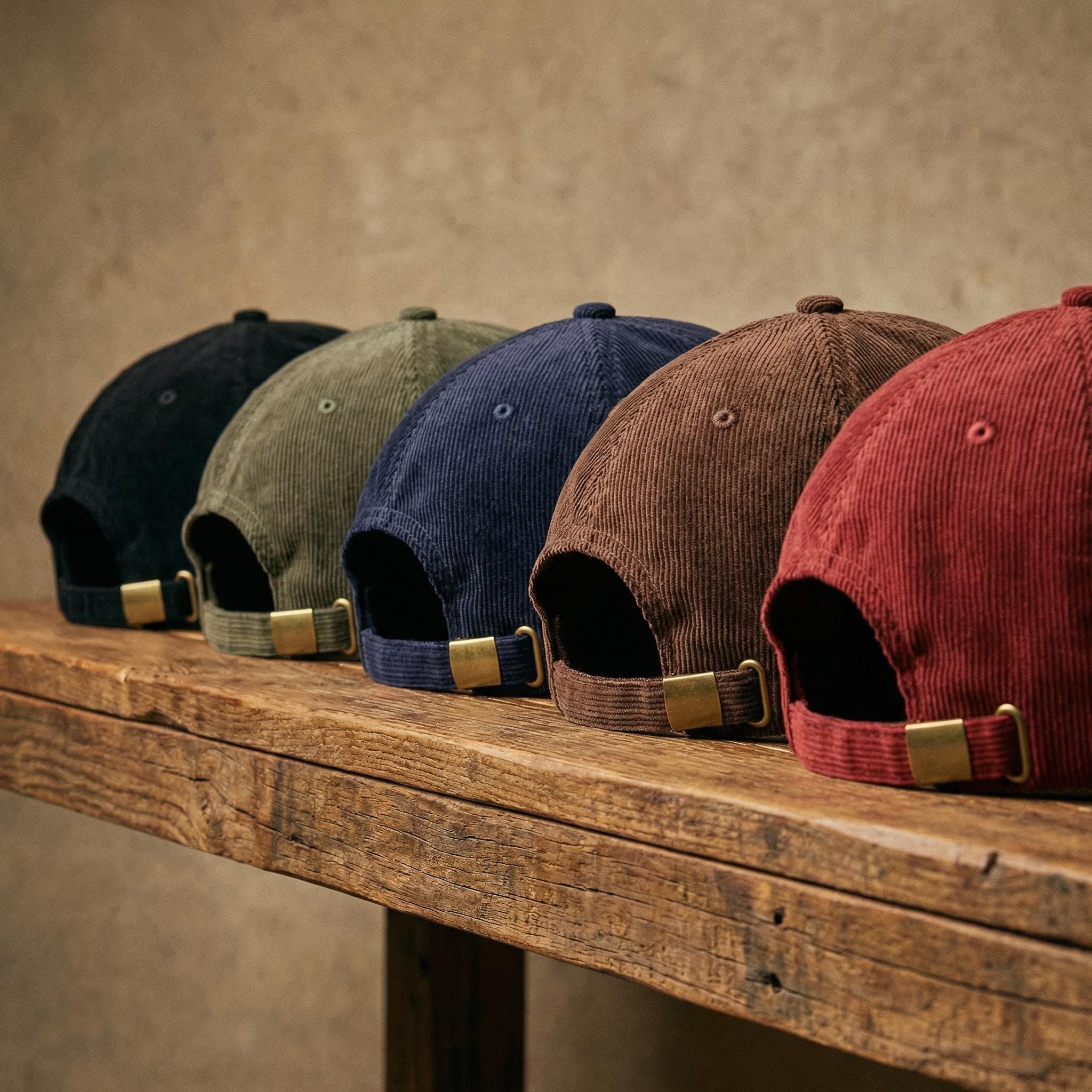 Orbital Archive Vintage Corduroy Cap - Embroidered Retro Sci-Fi Planet Hat | Minimalist Space Aesthetic Unisex Streetwear