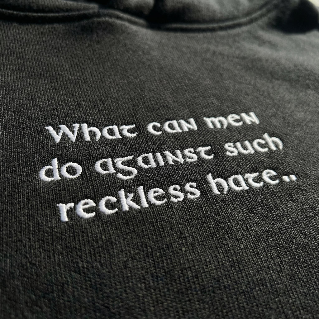 Lord of the Rings King Théoden Hoodie | Sci-fi Dark Fantasy Heavyweight Streetwear | Orbital Archive Oversized Unisex Hoodie