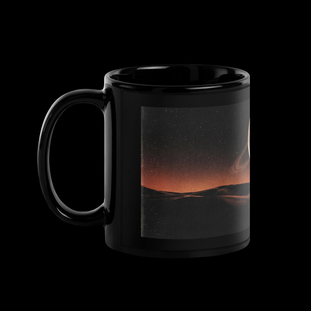 Desolate Horizon // Black Glossy Mug