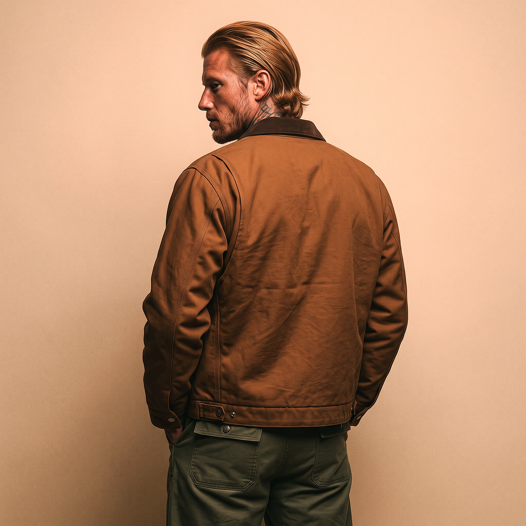 Varginha Incident Alien Embroidered Jacket | Duck Cloth Work Jacket