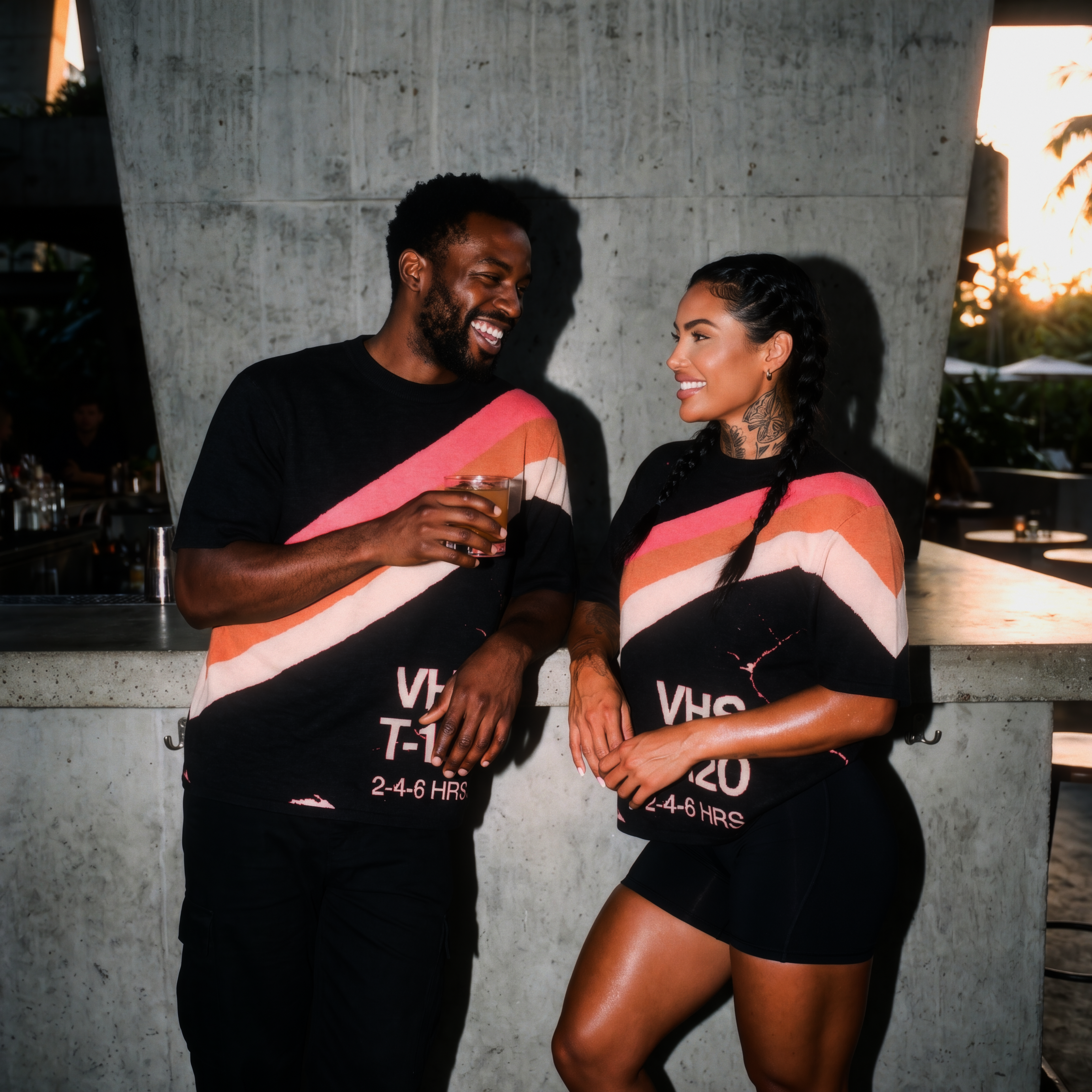Retro VHS T-Shirt | 80s Synthwave Knit Streetwear | Vintage Tape Cassette Futurism Oversized Unisex Jacquard Tee