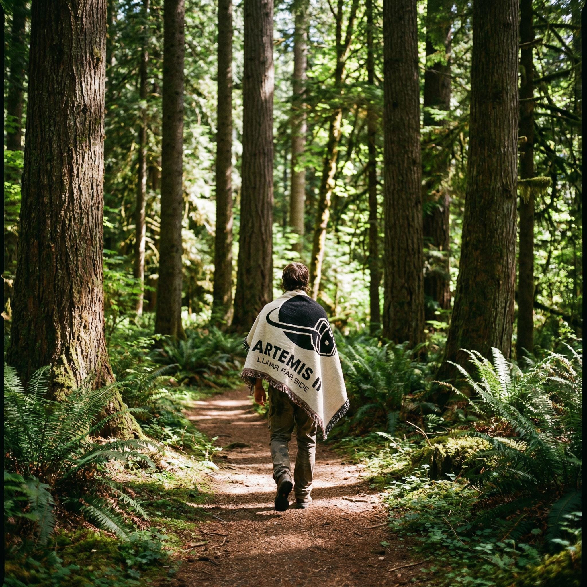 Artemis II Moon Mission Woven Blanket | NASA Lunar Program Throw