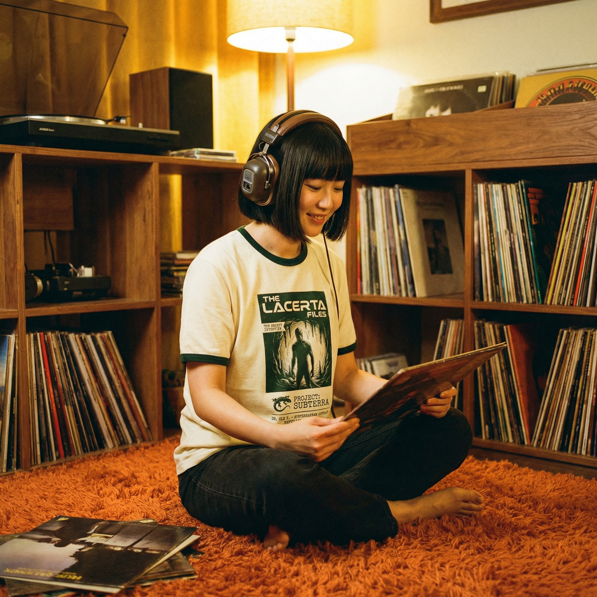 Lacerta Files: Project Subterra Reptilian Disclosure Unisex Ringer Tee | Orbital Archive
