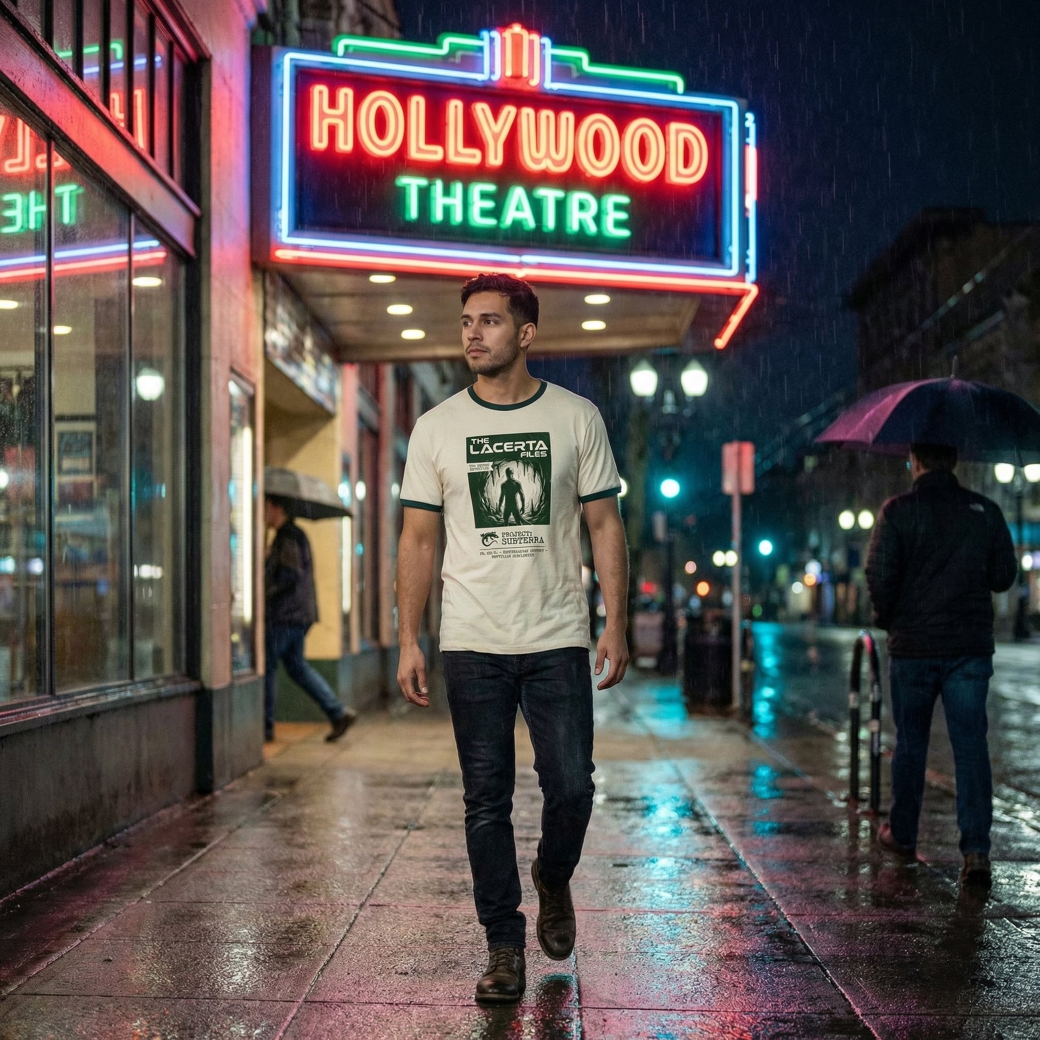 Lacerta Files: Project Subterra Reptilian Disclosure Unisex Ringer Tee | Orbital Archive