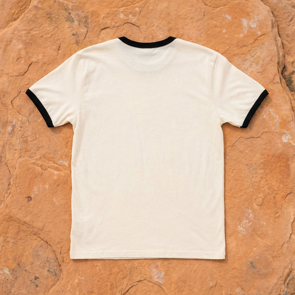 Star People Retro Sci-Fi Ringer T-Shirt - Ancient Celestial Ancestors Vintage Unisex Tee
