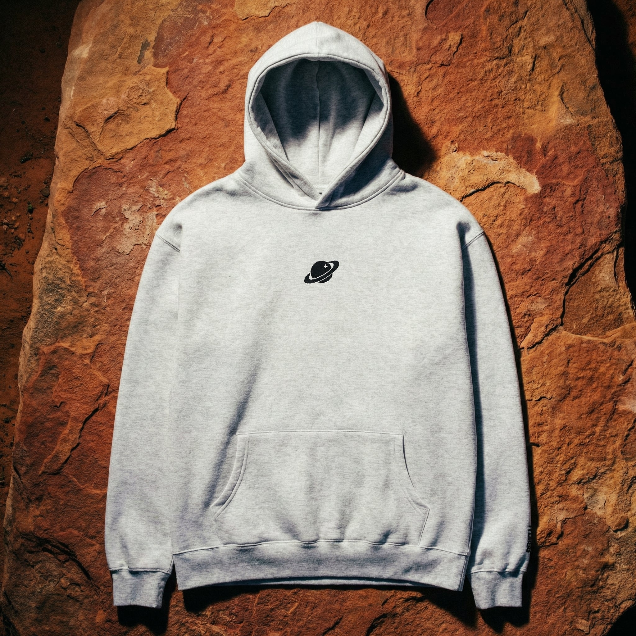 Star People Retro Sci-Fi Oversized Hoodie - Ancient Celestial Ancestors Vintage Streetwear Pullover