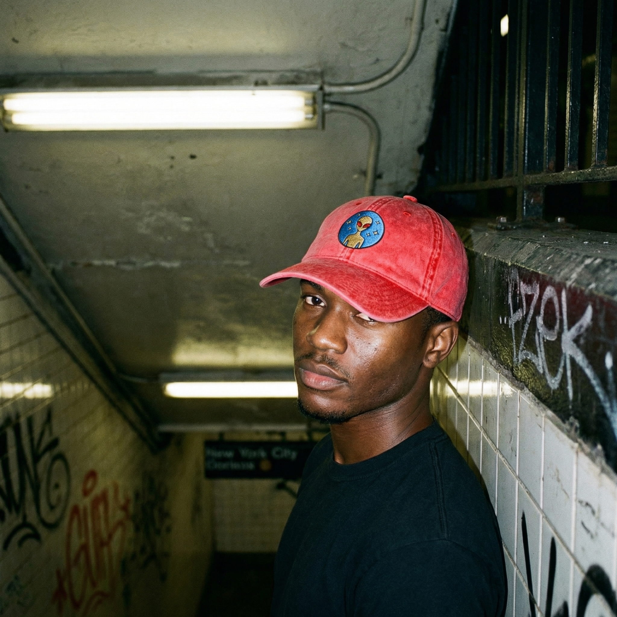 Varginha Incident Alien Embroidered Vintage Cotton Twill Cap