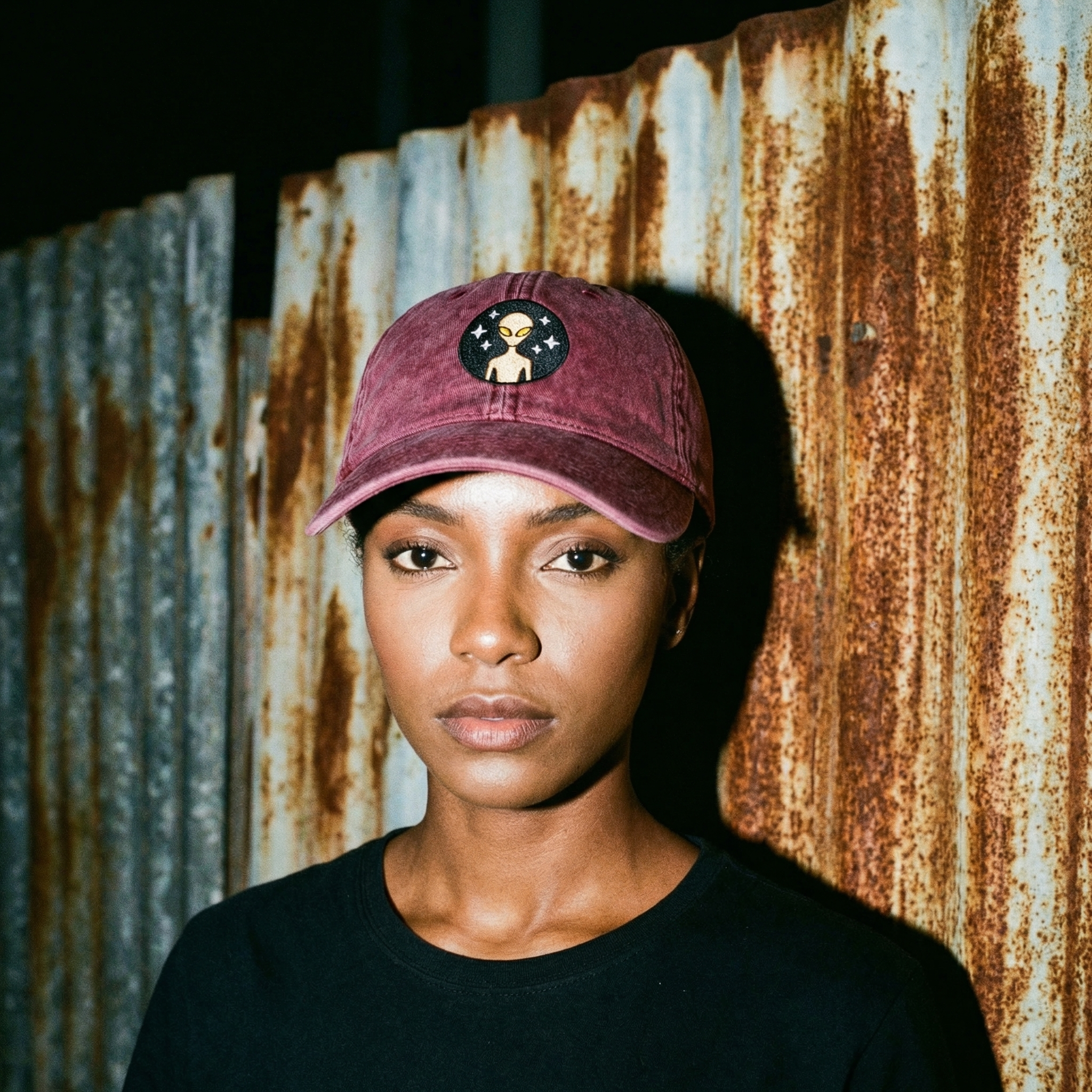 Varginha Incident Alien Embroidered Vintage Cotton Twill Cap