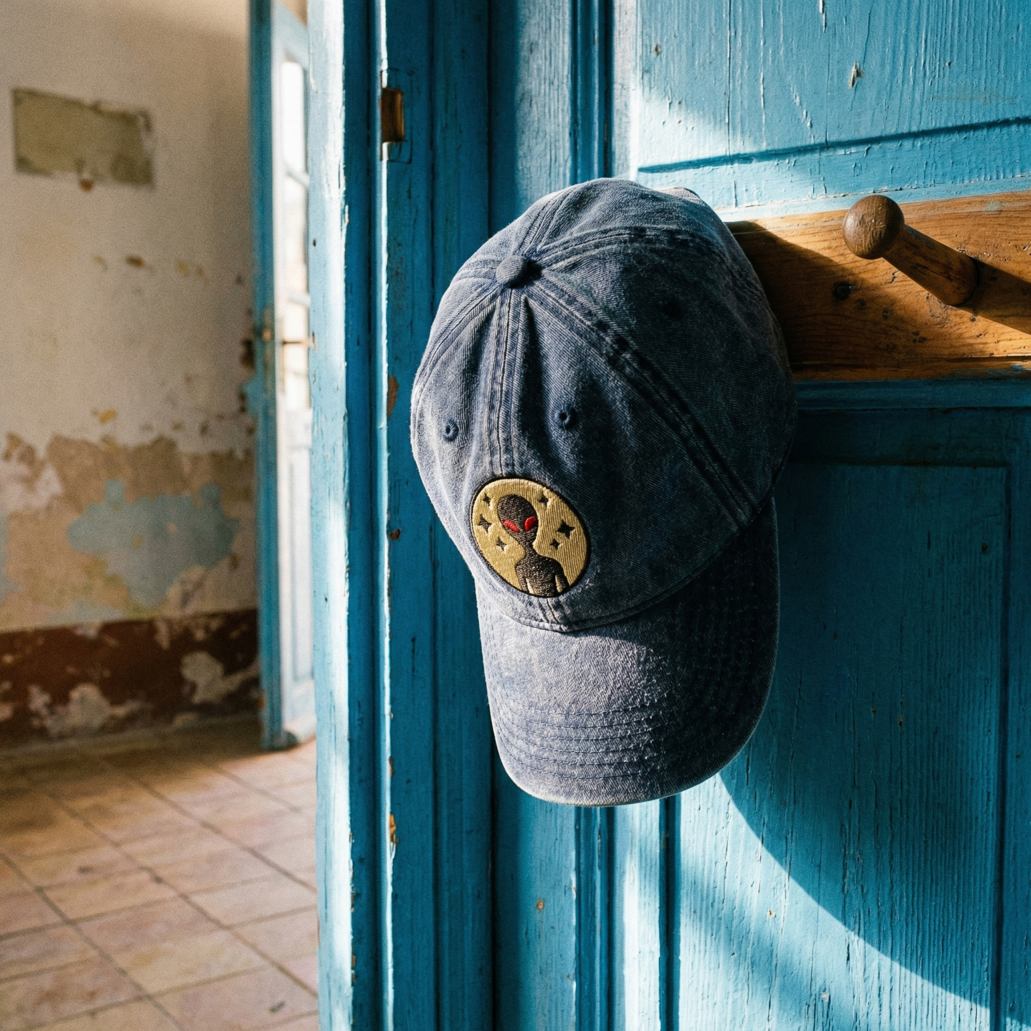 Varginha Incident Alien Embroidered Vintage Cotton Twill Cap