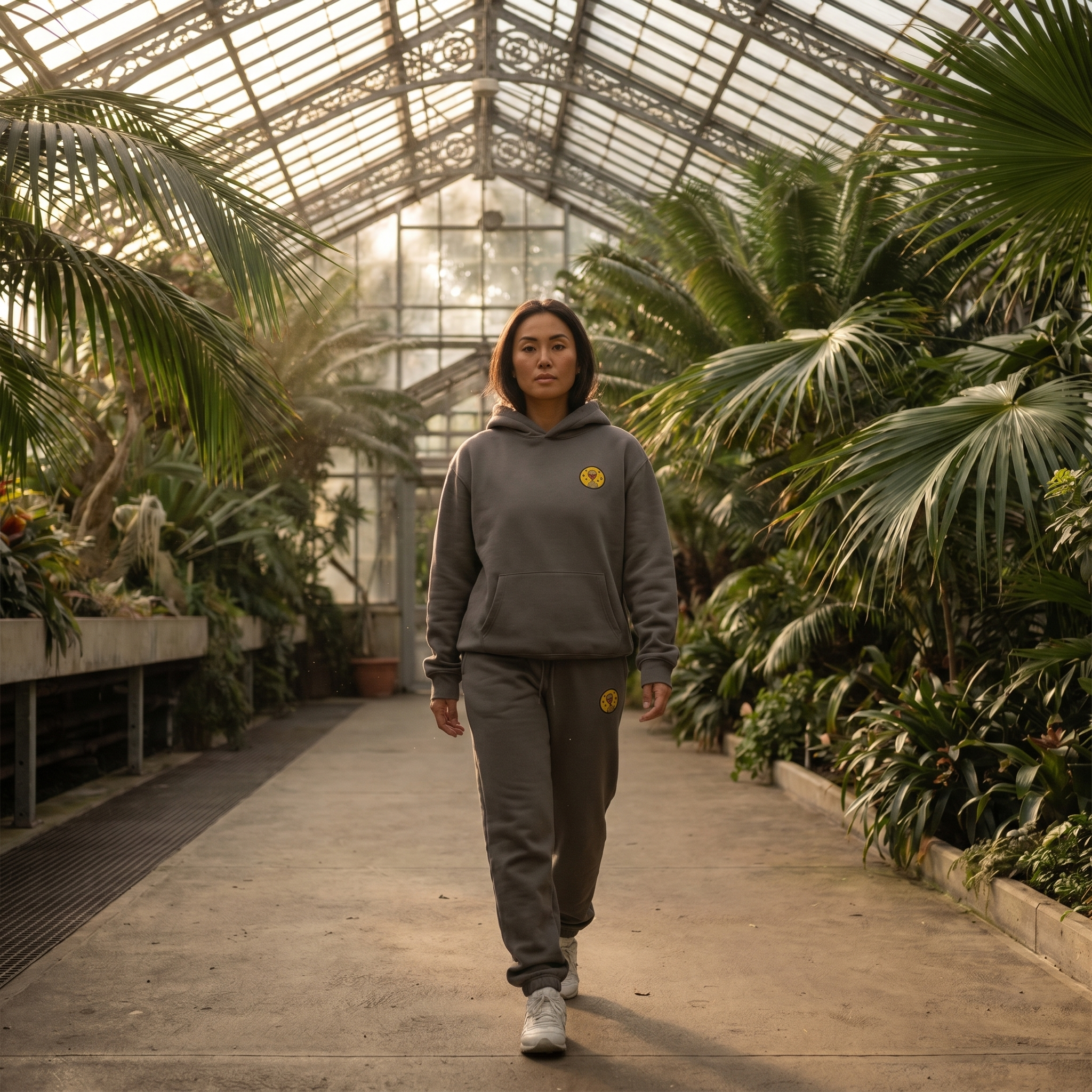 Varginha UFO Alien Embroidered Relaxed Heavyweight Sweatpants