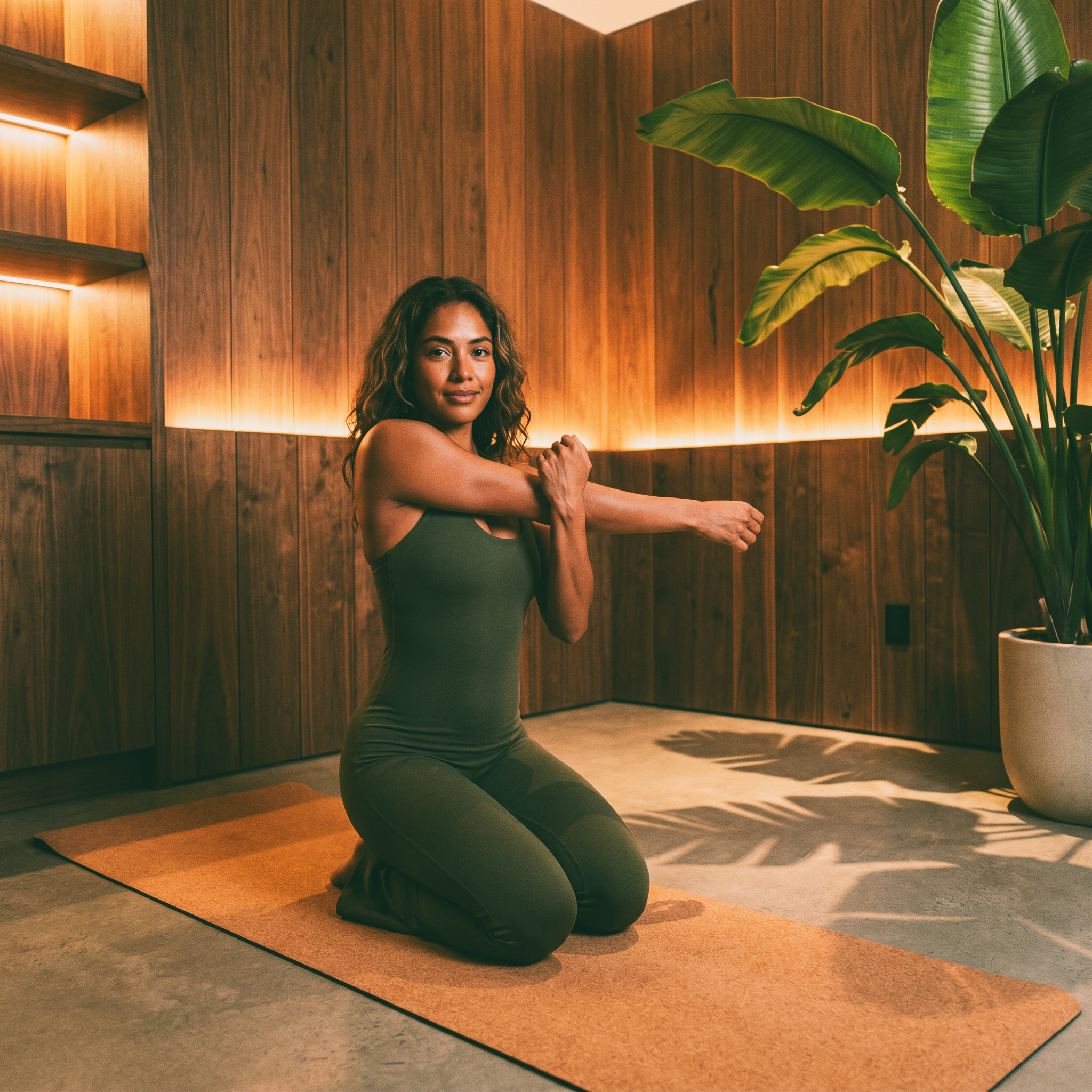 Orbital Archive Halter Flared Jumpsuit - Wide Leg Yoga Jumpsuit, Backless Athleisure One Piece, Flare Leg Bodysuit, Women's Workout Romper