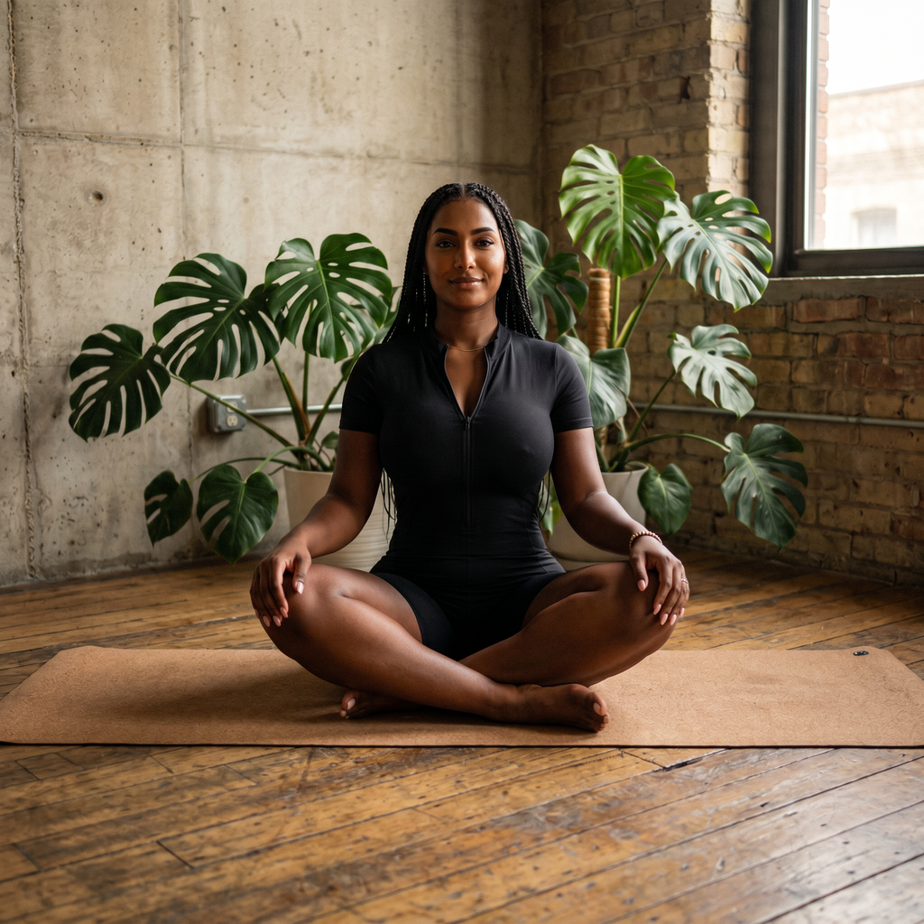 Orbital Archive Quarter Zip Romper - Biker Short Unitard, Short Sleeve Activewear Jumpsuit, Spandex Bodysuit with Pockets, Workout Bodycon