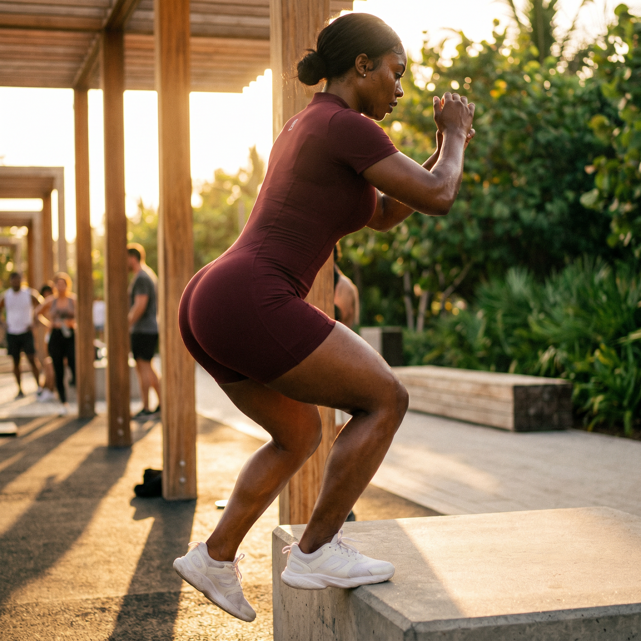 Orbital Archive Quarter Zip Romper - Biker Short Unitard, Short Sleeve Activewear Jumpsuit, Spandex Bodysuit with Pockets, Workout Bodycon
