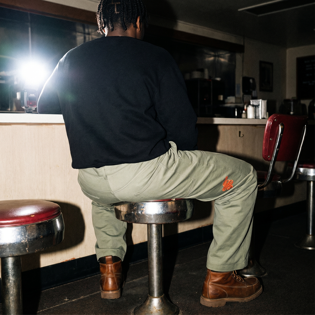 Roswell UFO Crash Classified Men's Barrel Leg Pants //