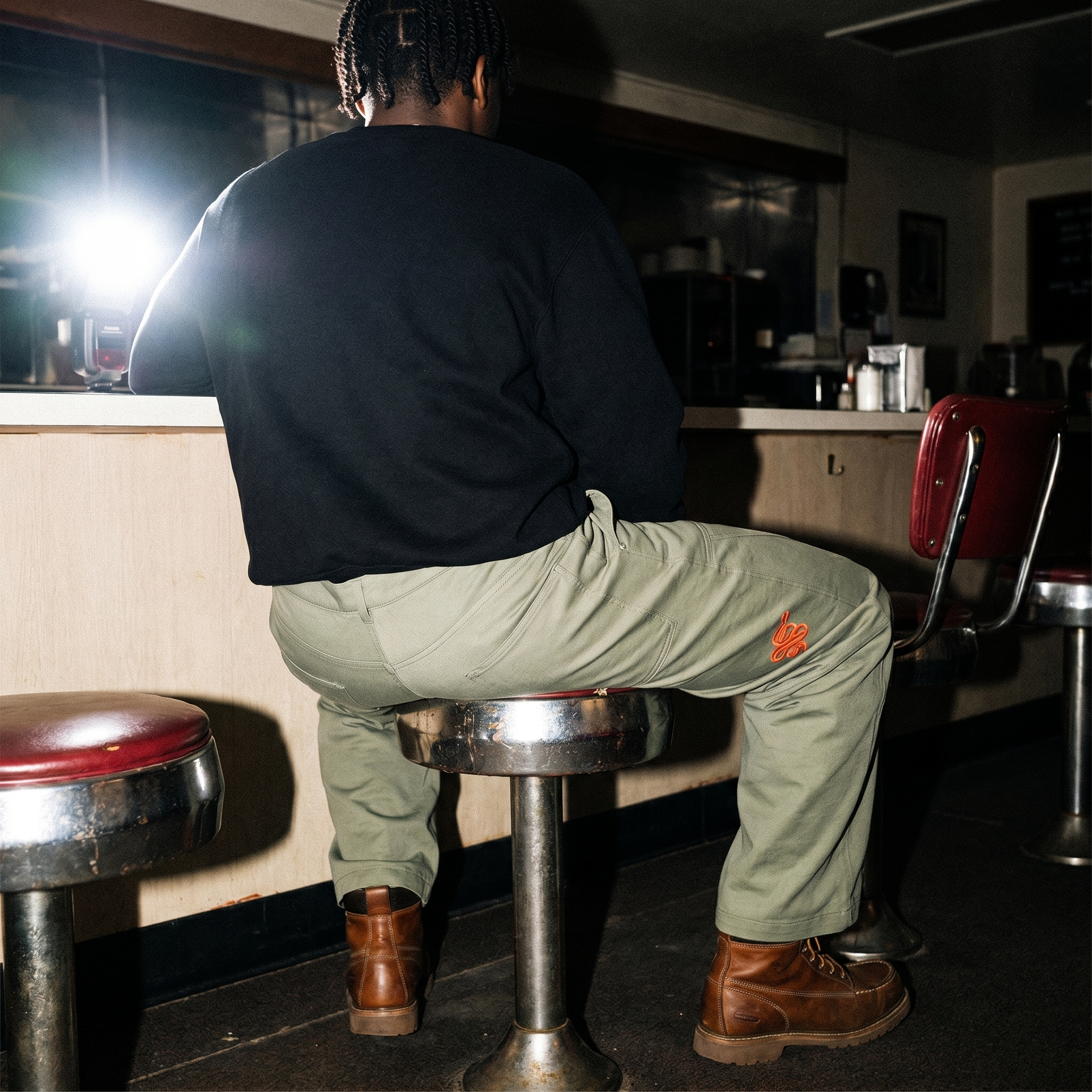 Roswell UFO Crash Classified Men's Barrel Leg Pants //