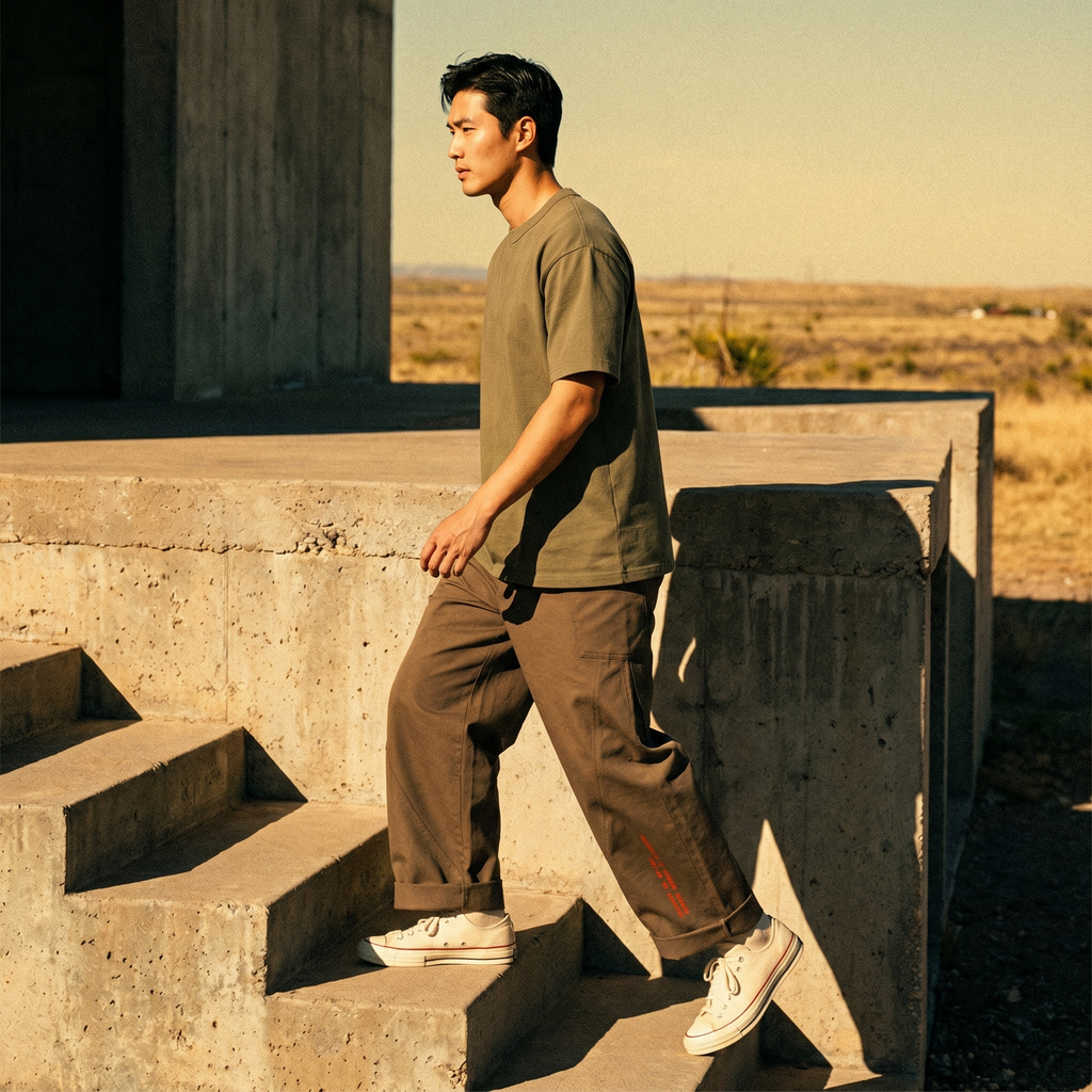 Roswell UFO Crash Classified Men's Barrel Leg Pants //