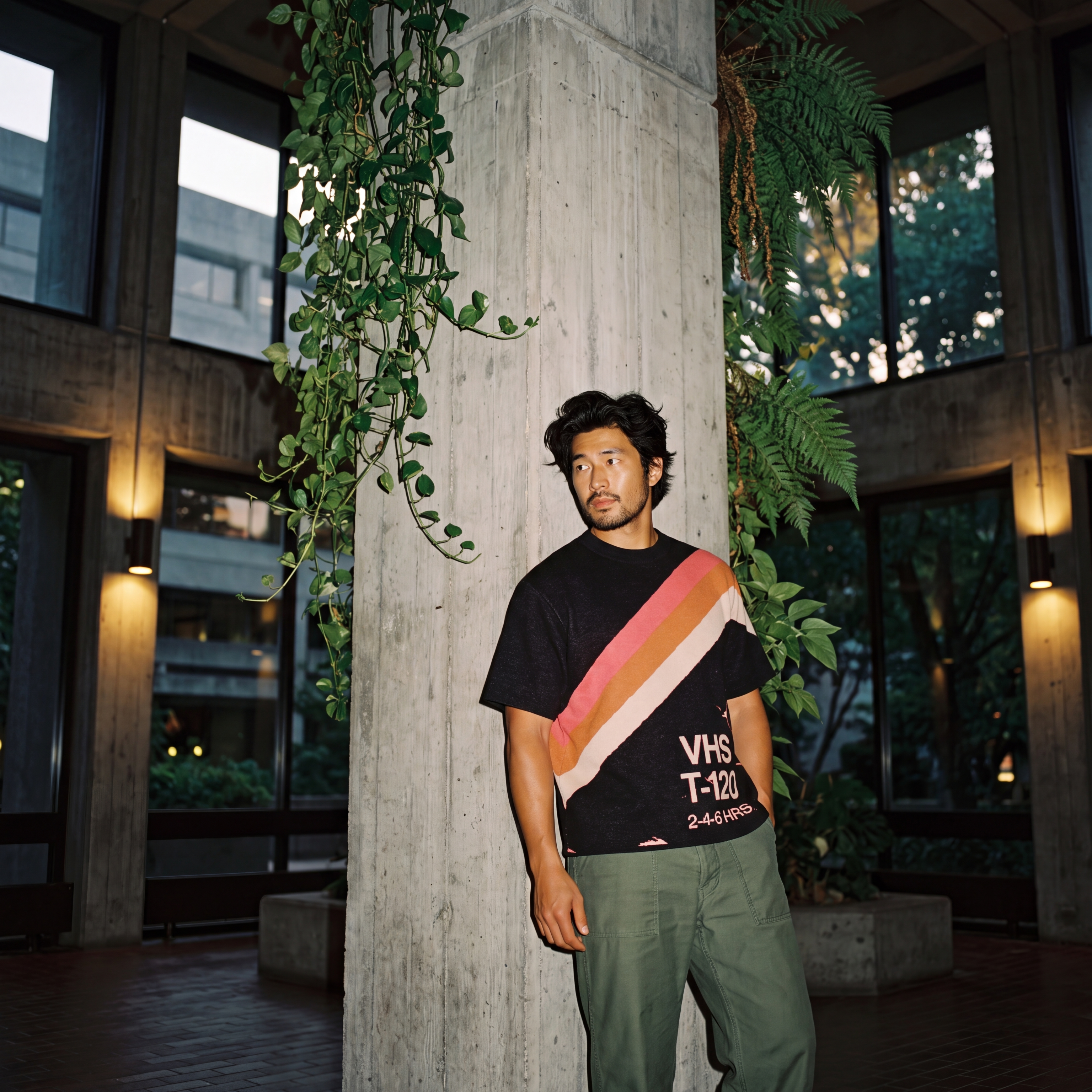 Retro VHS T-Shirt | 80s Synthwave Knit Streetwear | Vintage Tape Cassette Futurism Oversized Unisex Jacquard Tee