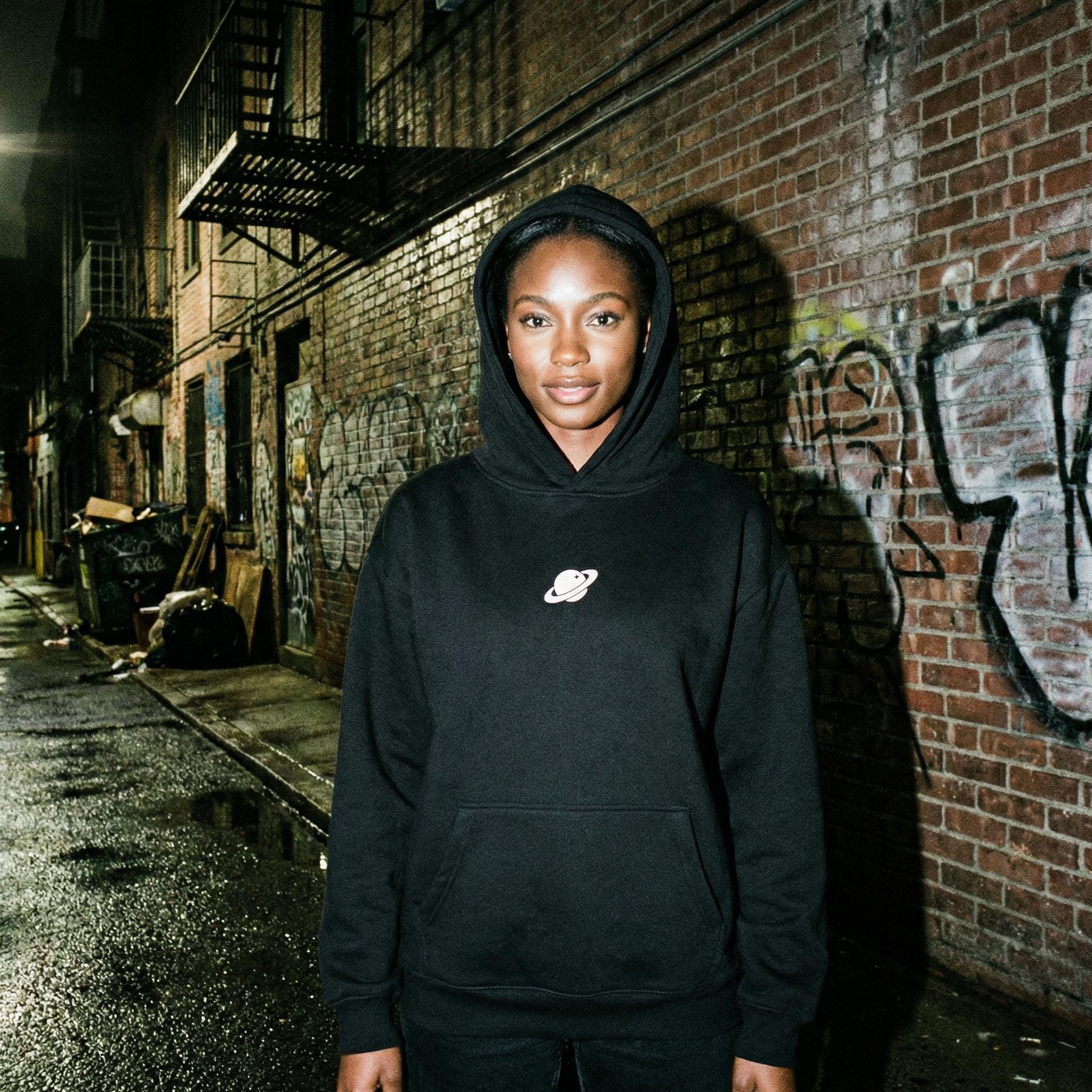 Area 51 Classified Programs Oversized Unisex Graphic Hoodie | Orbital Archive