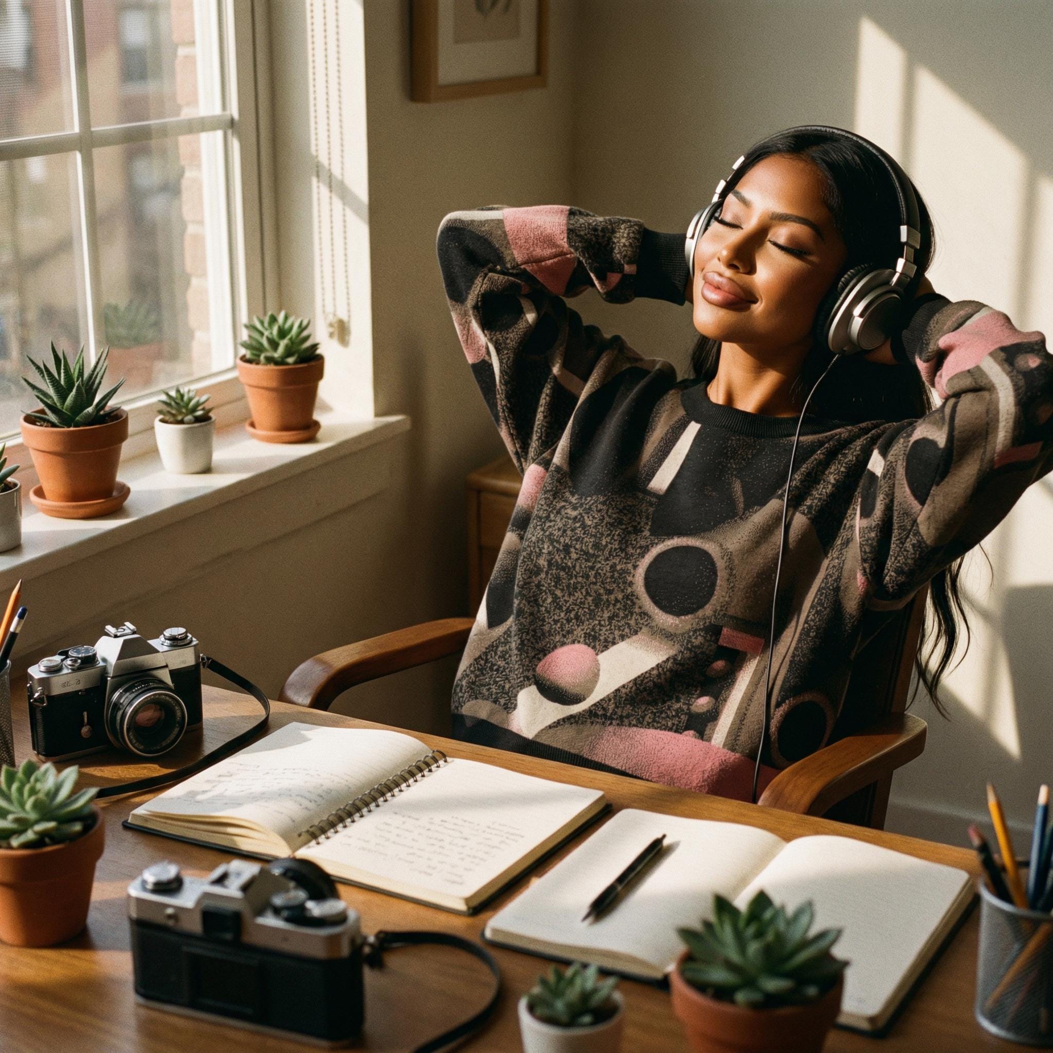 Minoan Abstract Earth-toned Retro-Futurist Jacquard Sweater — Ancient Future Geometric Knit Pullover